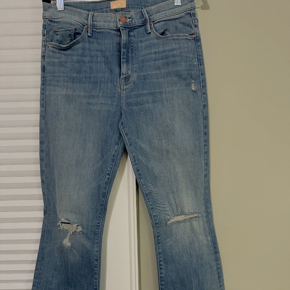 NWOT MOTHER The Weekender Fray Jeans